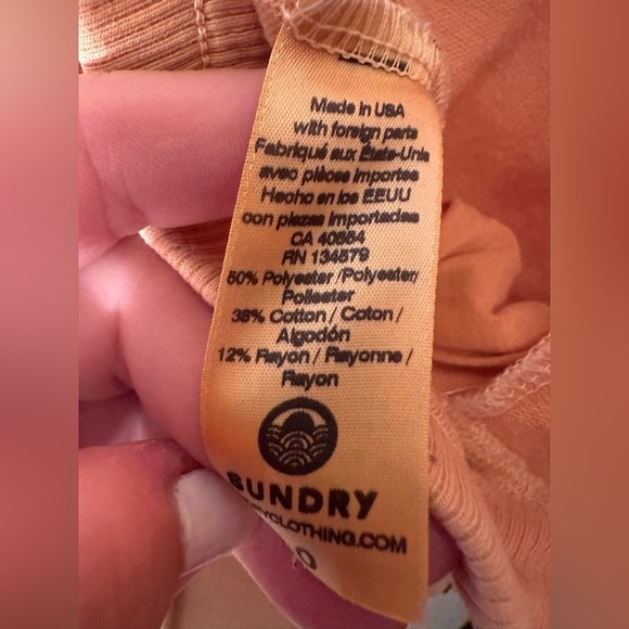 SUNDRY Size XS 0 Gold Joggers Tuxedo Stripes Animal Print Sweatpants Fall Autumn - Picture 13 of 14